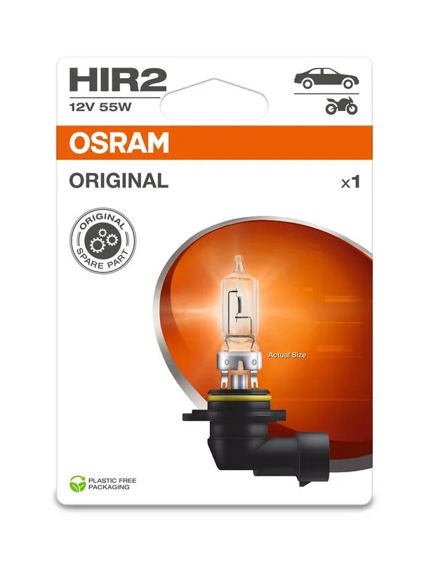 Lâmpada, farol de busca ams-OSRAM 9012-1BL