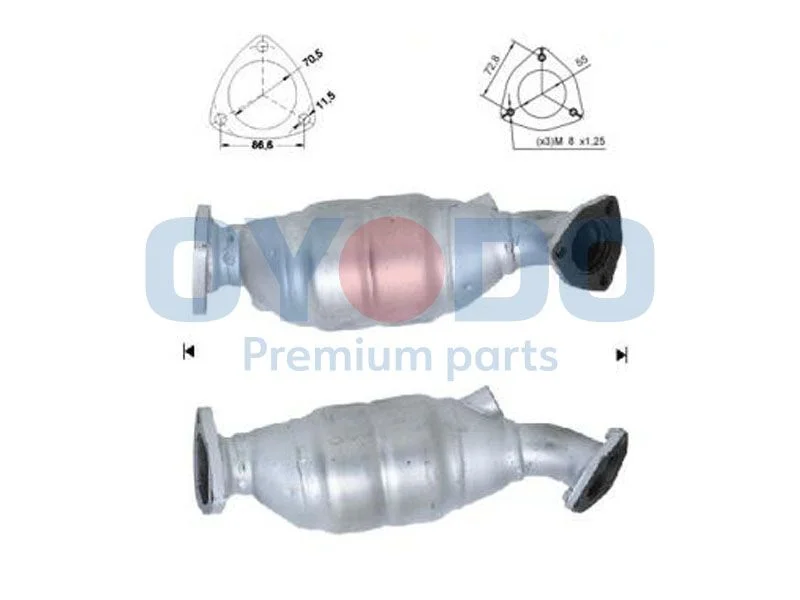 Catalytic Converter Oyodo 10N0016-OYO