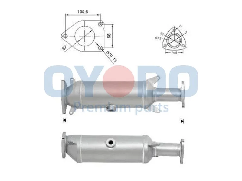 Catalytic Converter Oyodo 10N0085-OYO