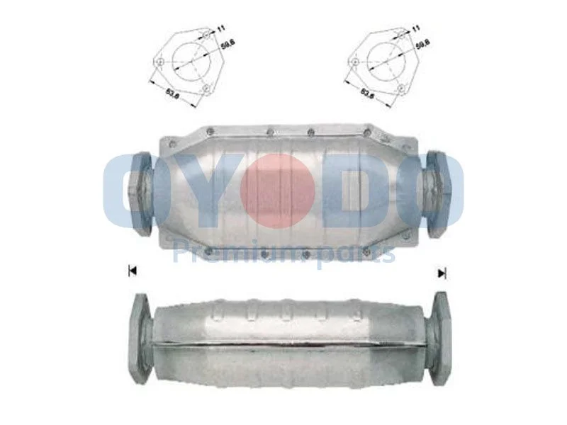 Catalytic Converter Oyodo 10N0095-OYO