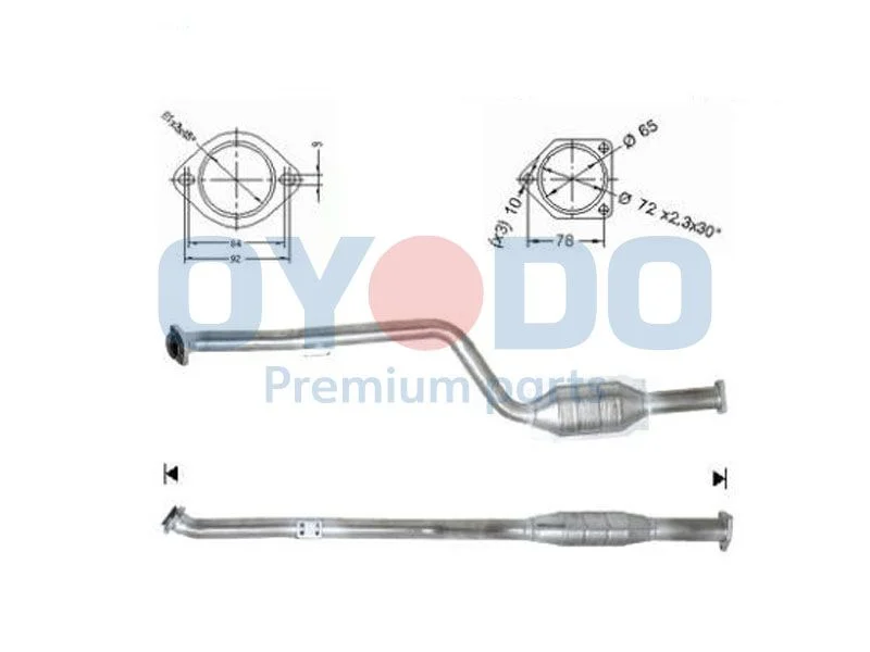 Catalytic Converter Oyodo 10N0149-OYO