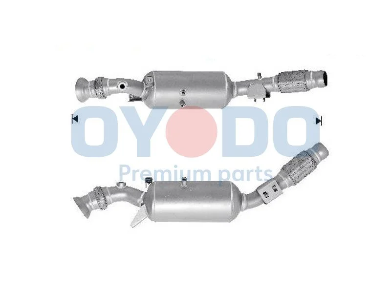 Filtro de partículas de fuligem, sistema de escape Oyodo 20N0058-OYO