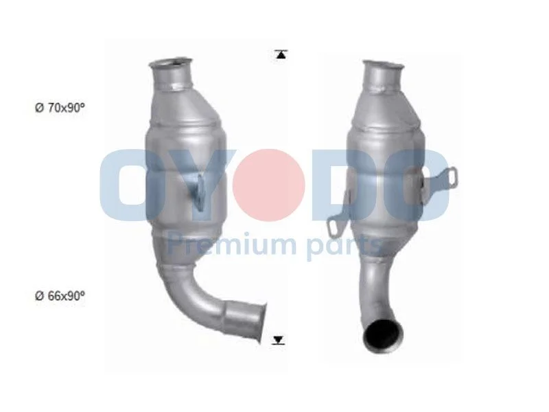 Catalytic Converter Oyodo 20N0062-OYO