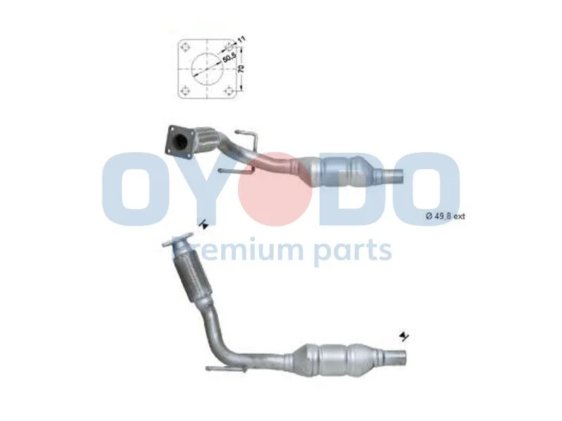 Catalytic Converter Oyodo 20N0067-OYO