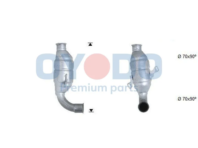 Catalytic Converter Oyodo 20N0113-OYO