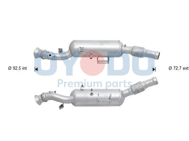 Soot/Particulate Filter, exhaust system Oyodo 20N0137-OYO