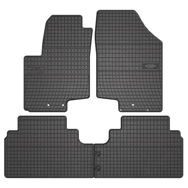 Conjunto de Tapetes de Piso Frogum ET0420