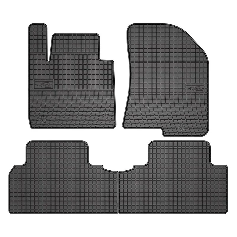 Conjunto de Tapetes de Piso Frogum ET0435
