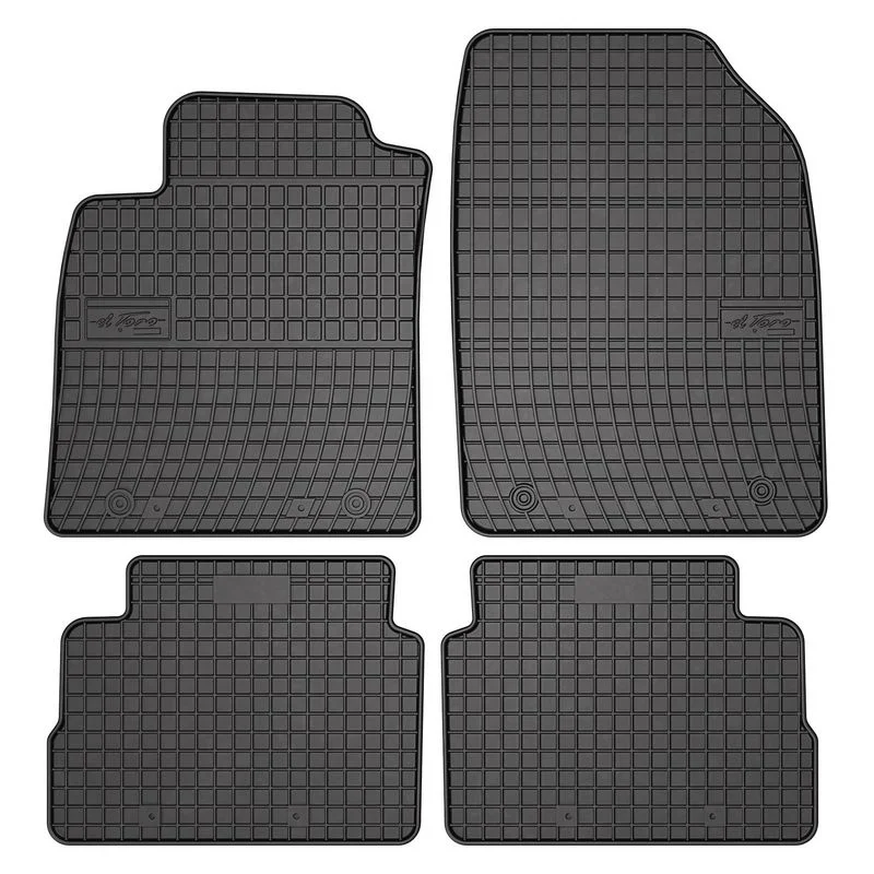 Conjunto de Tapetes de Piso Frogum ET0703