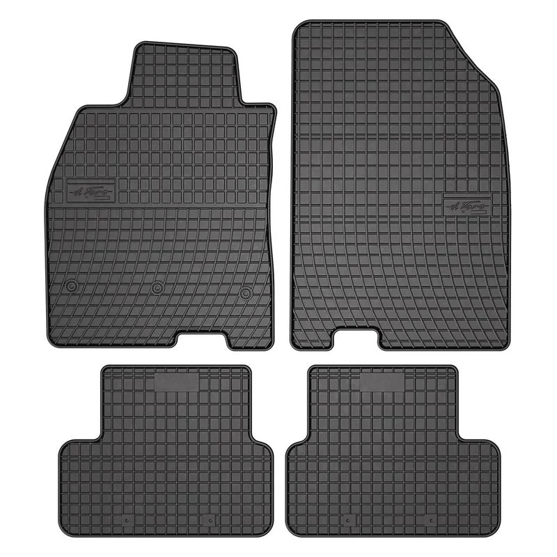 Conjunto de Tapetes de Piso Frogum ET0755