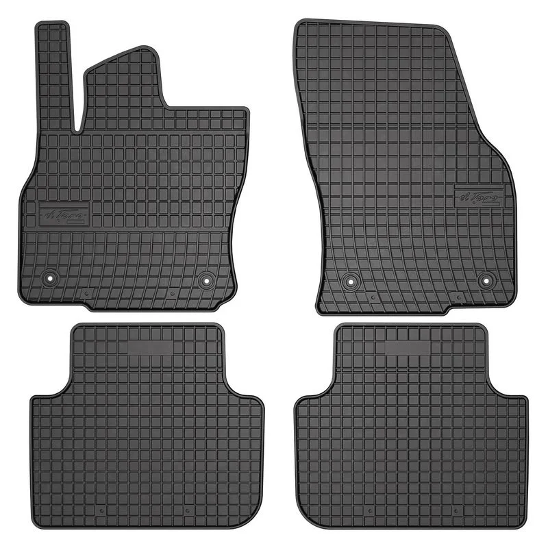 Conjunto de Tapetes de Piso Frogum ET411395