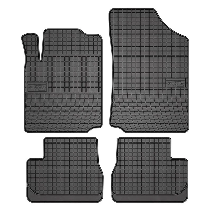 Conjunto de Tapetes de Piso Frogum ET545972