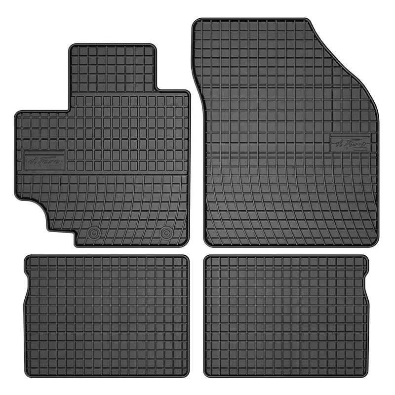 Conjunto de Tapetes de Piso Frogum ET546214