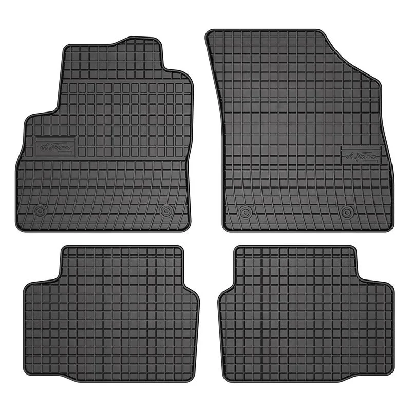 Conjunto de Tapetes de Piso Frogum ET546832