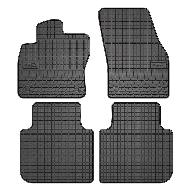 Conjunto de Tapetes de Piso Frogum ET547952