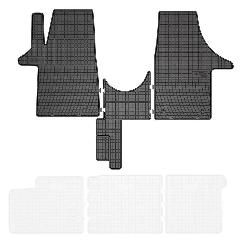 Conjunto de Tapetes de Piso Frogum ETD0073