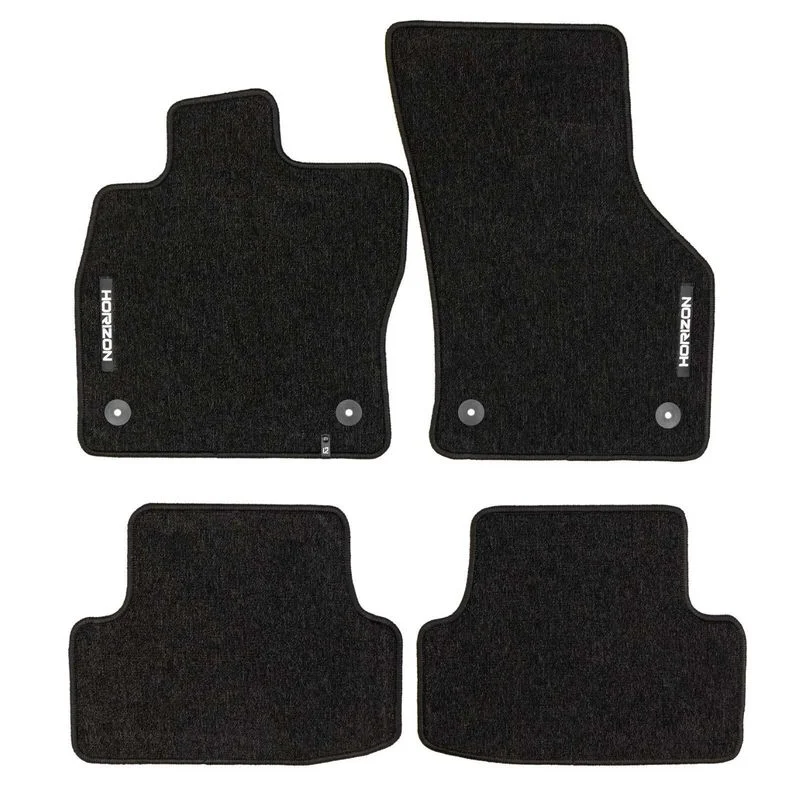 Conjunto de Tapetes de Piso frogum HR420960