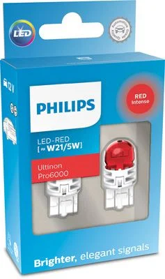 Lâmpada, luz de travão/traseira PHILIPS 11066RU60X2