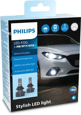 Lâmpada, luz de nevoeiro dianteira PHILIPS 11366U3022X2
