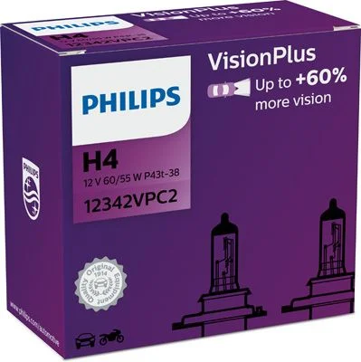 Lâmpada, farol de busca PHILIPS 12342VPC2