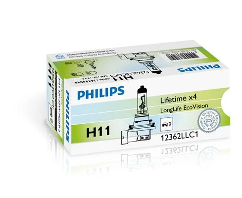 Bulb, high beam headlight PHILIPS 12362LLECOC1