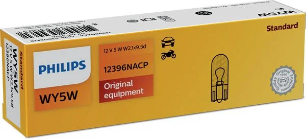 Lâmpada, indicador de direção PHILIPS 12396NACP