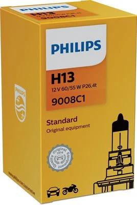 Lâmpada, farol de busca PHILIPS 9008C1