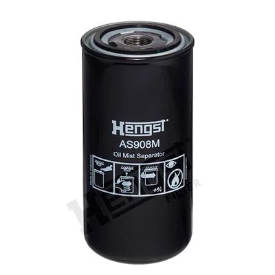 Filter, crankcase ventilation HENGST FILTER AS908M