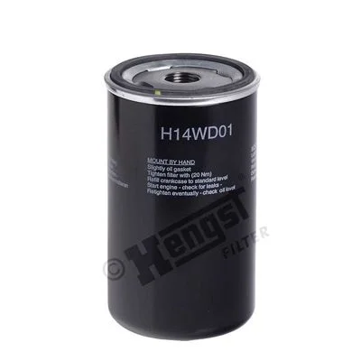 Filtro hidráulico, transmissão automática HENGST FILTER H14WD01