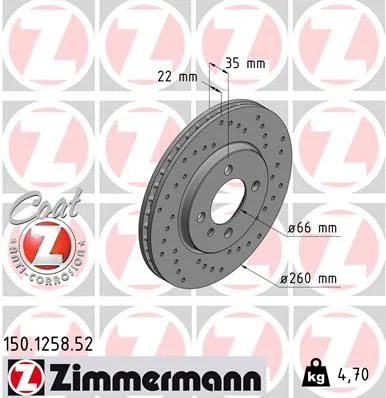 82 ZIMMERMANN 150.1258.52