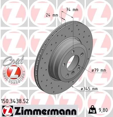 82 ZIMMERMANN 150.3438.52