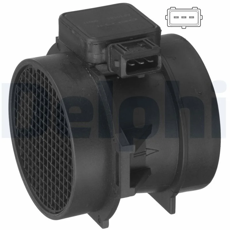 Sensor de Fluxo de Massa de Ar DELPHI AF10185-12B1