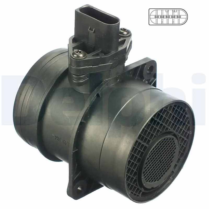 Sensor de Fluxo de Massa de Ar DELPHI AF10251-12B1
