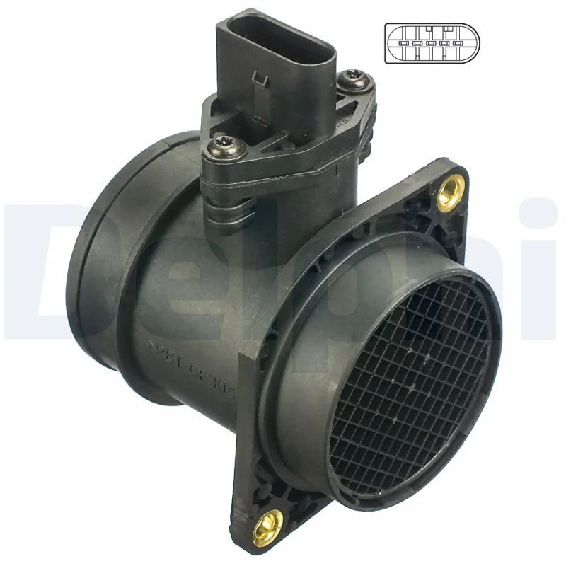 Sensor de Fluxo de Massa de Ar DELPHI AF10259-12B1