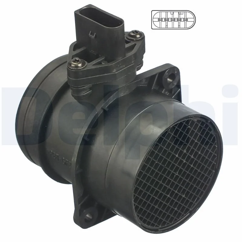 Sensor de Fluxo de Massa de Ar DELPHI AF10266-12B1