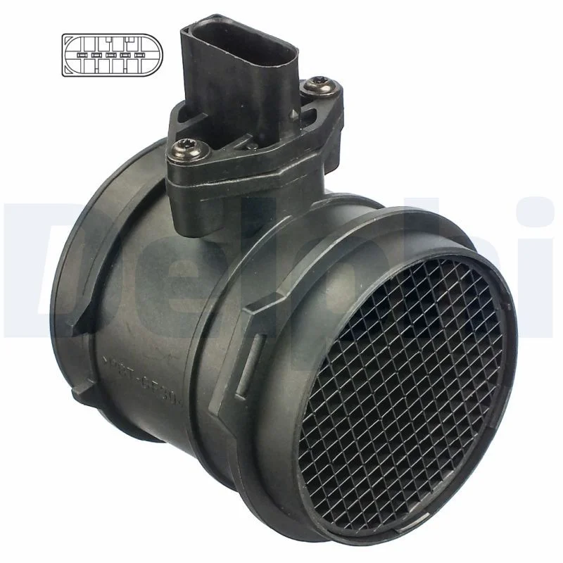 Sensor de Fluxo de Massa de Ar DELPHI AF10296-12B1