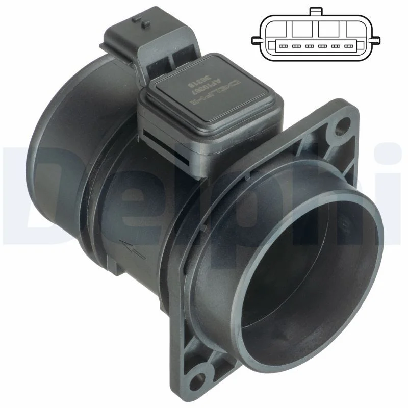 Sensor de Fluxo de Massa de Ar DELPHI AF10367-12B1