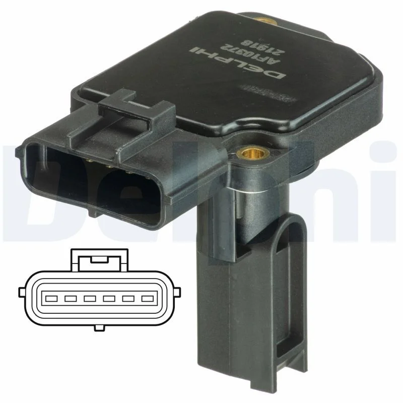 Sensor de Fluxo de Massa de Ar DELPHI AF10372-12B1