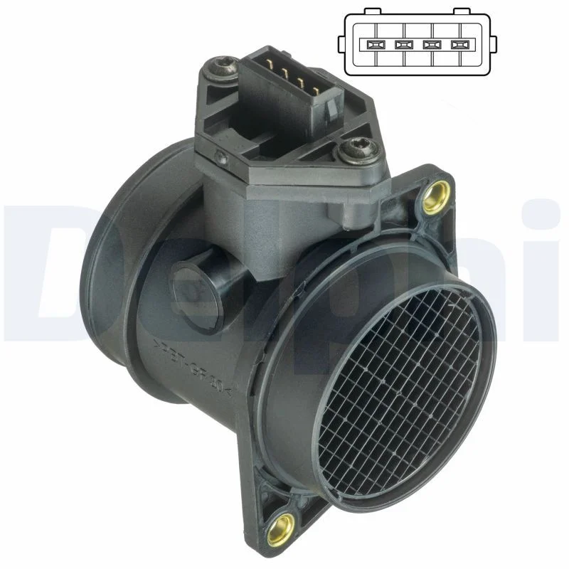Sensor de Fluxo de Massa de Ar DELPHI AF10376-12B1