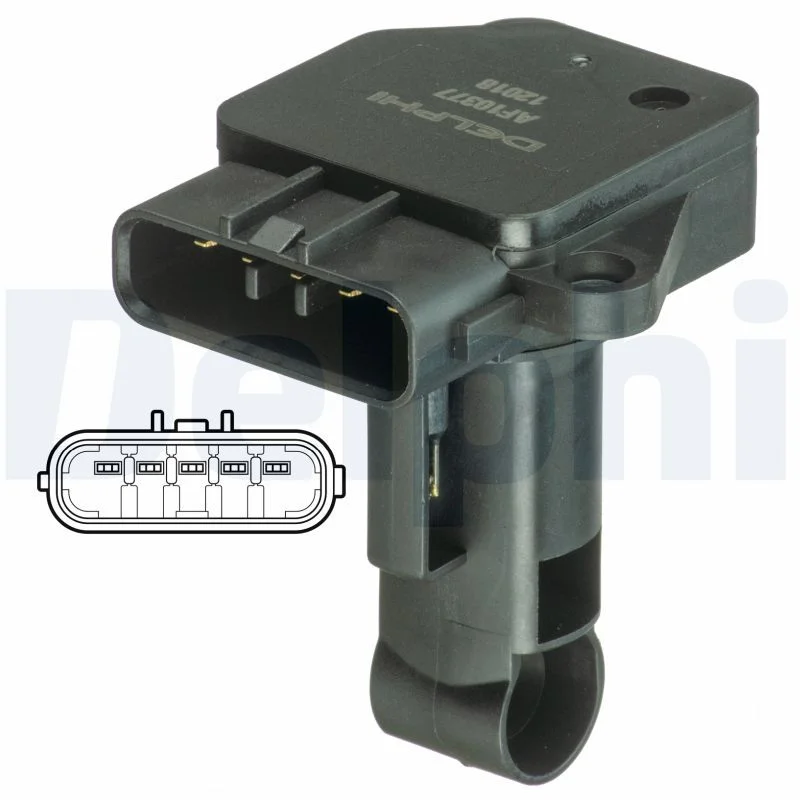 Sensor de Fluxo de Massa de Ar DELPHI AF10377-12B1