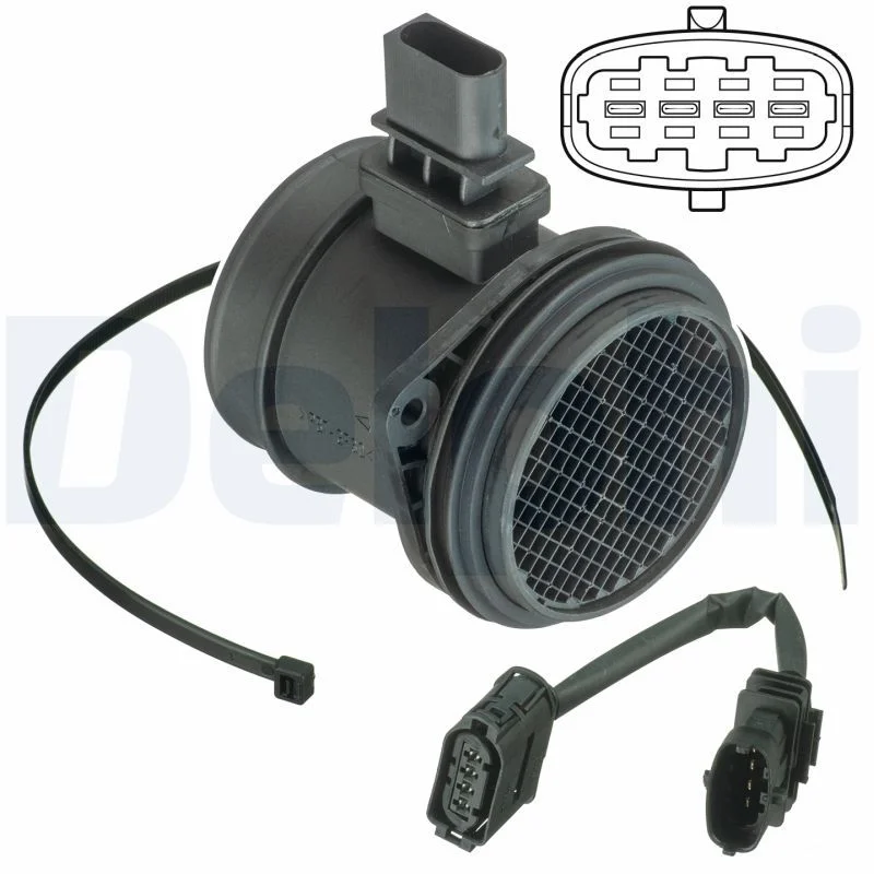 Mass Air Flow Sensor DELPHI AF10392-12B1