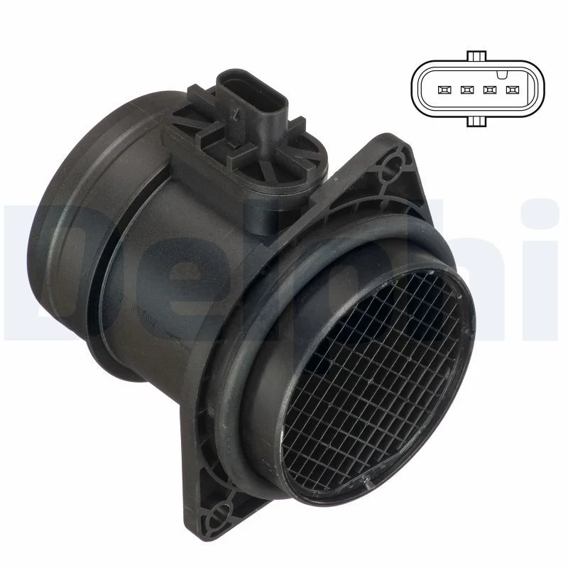 Sensor de Fluxo de Massa de Ar DELPHI AF10418-12B1