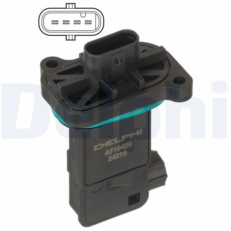 Sensor de Fluxo de Massa de Ar DELPHI AF10420-12B1
