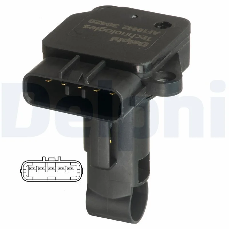Sensor de Fluxo de Massa de Ar DELPHI AF10422-12B1