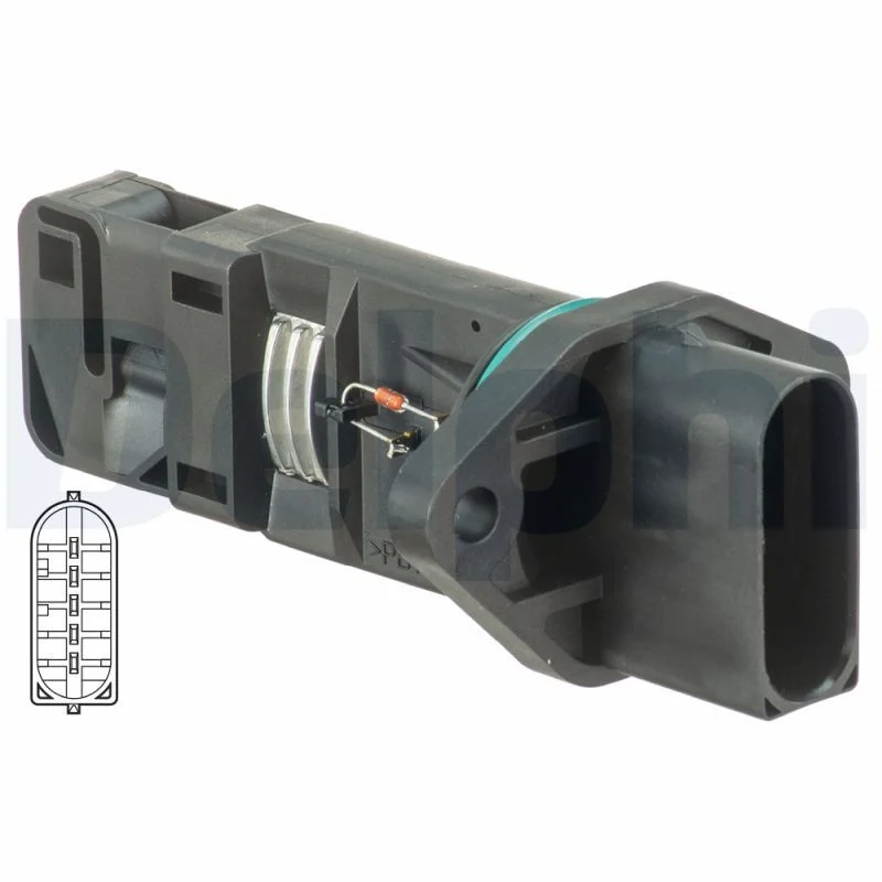Sensor de Fluxo de Massa de Ar DELPHI AF10467-12B1