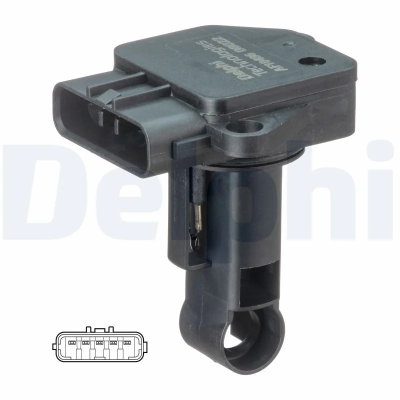Sensor de Fluxo de Massa de Ar DELPHI AF10496-12B1