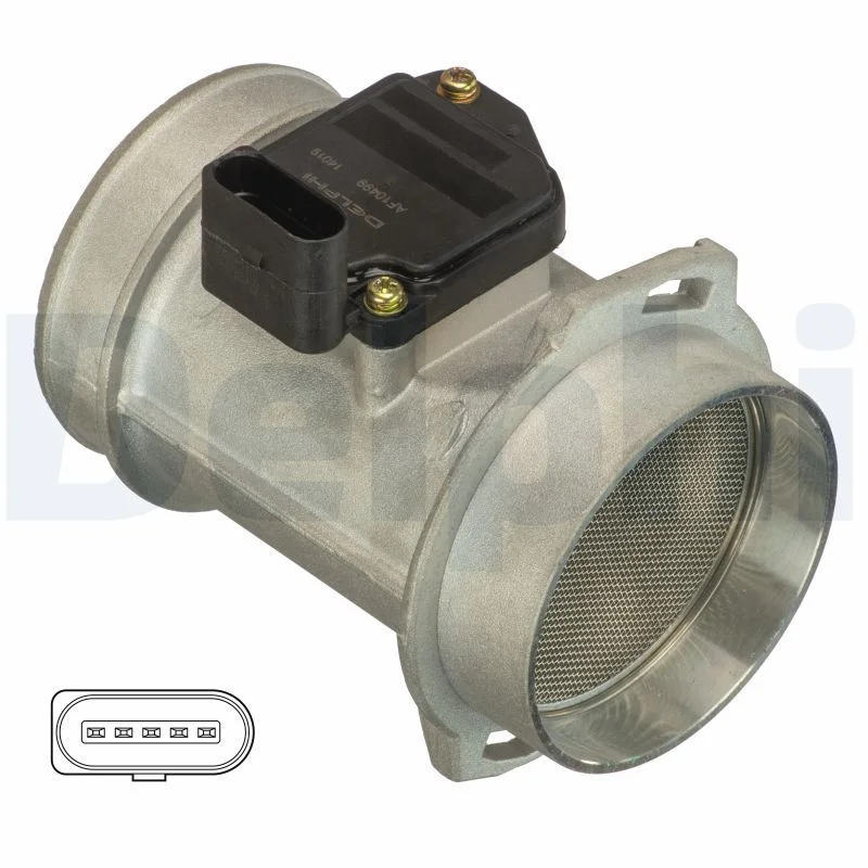 Sensor de Fluxo de Massa de Ar DELPHI AF10499-12B1