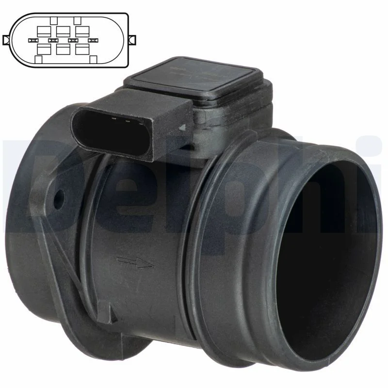 Sensor de Fluxo de Massa de Ar DELPHI AF10505-12B1