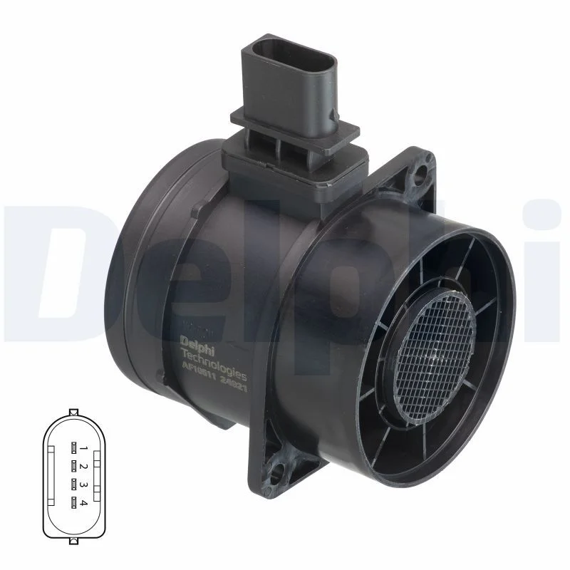Sensor de Fluxo de Massa de Ar DELPHI AF10511-12B1