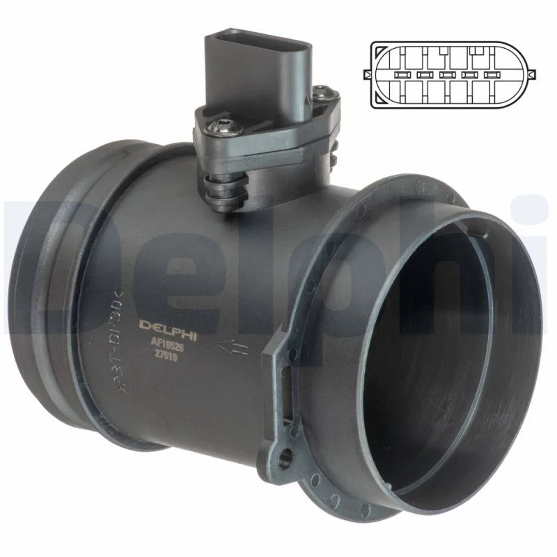 Mass Air Flow Sensor DELPHI AF10526-12B1